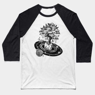 Space tree of life egg of universe Baseball T-Shirt